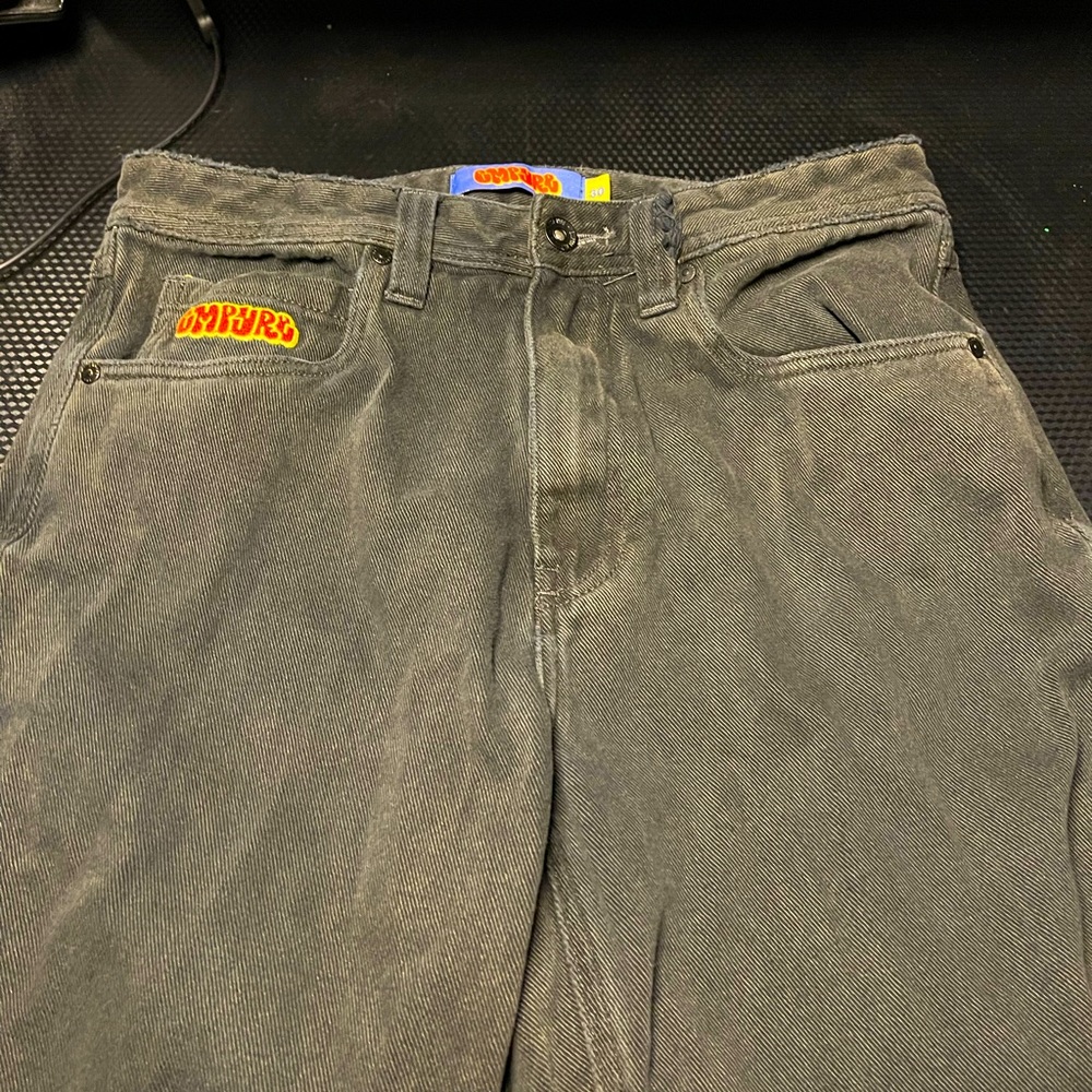 brown java empyre skate pants used size 30